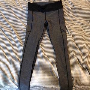 Grey and black lululemon Speed Tight